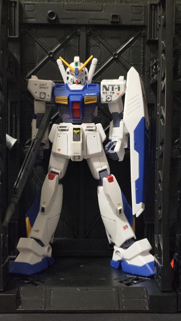 HGガンダムNT-1Alex スタイル改修・部分塗装仕上げ–4枚目/制作者:『天倍』 ヤー・ホイホイ 『罪プラ崩師』