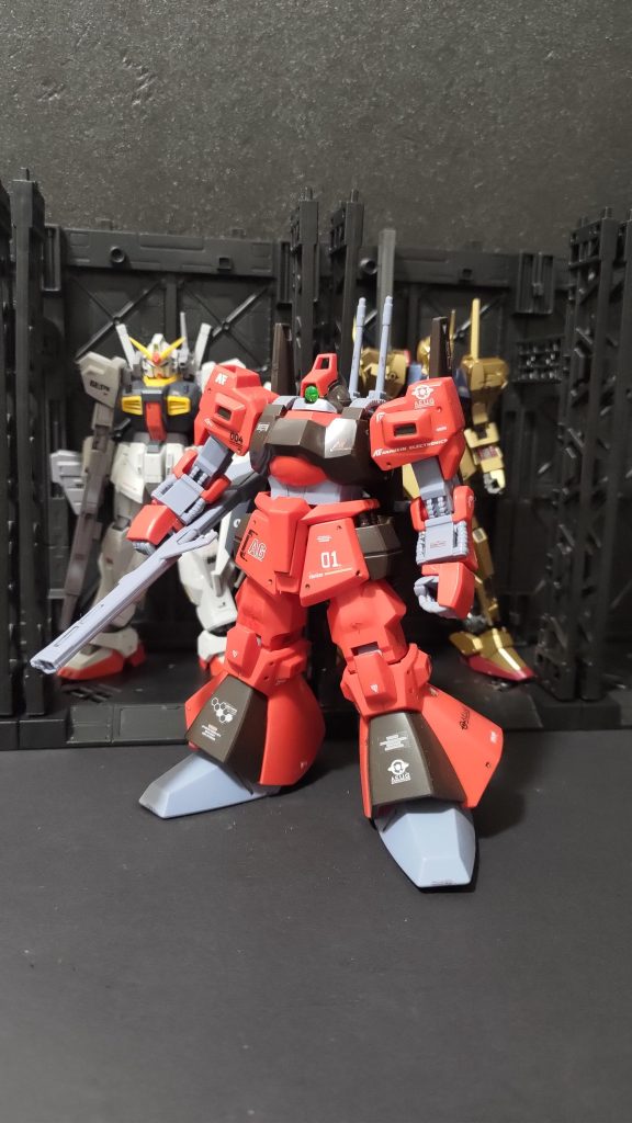 素組完成品　リックディアス　成型色仕上げ–6枚目/制作者：『天倍』　ヤー・ホイホイ　『罪プラ崩師』