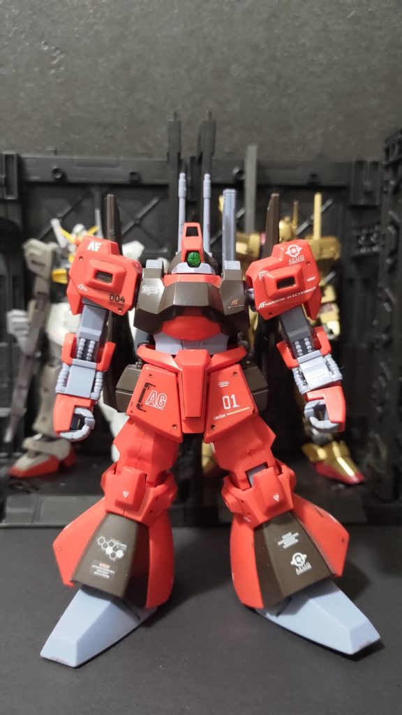 素組完成品　リックディアス　成型色仕上げ–2枚目/制作者：『天倍』　ヤー・ホイホイ　『罪プラ崩師』