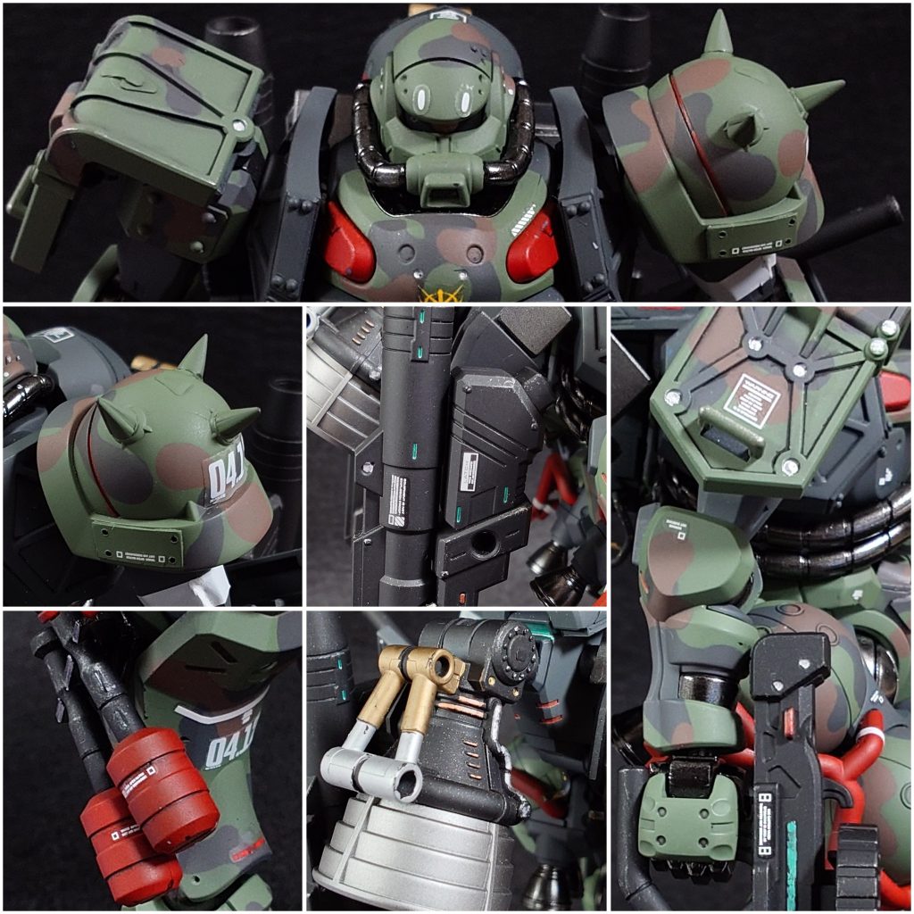 軍警ザク　MS-06-SSP 迷彩　塗装–5枚目/制作者：wat798