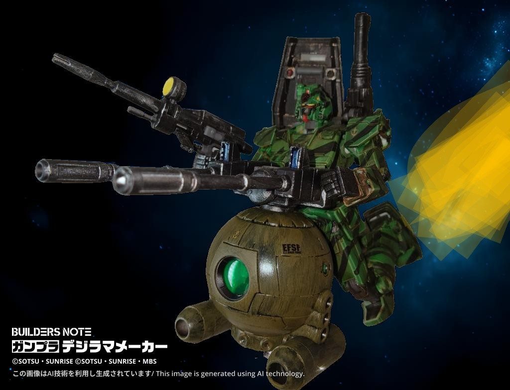 ﾒｲﾄﾘｸｽ「イヤッホー！　コイツは早いな！　最高だぜ！」ナグモの艦橋にスピーカーからﾒｲﾄﾘｸｽの声が響いたｺﾞﾄｰ「まさかアレをMSの移動手段にするとはね…無人化したんだって？ミズナラ曹長」ﾐｽﾞﾅﾗ「ええ、少佐の依頼で　簡単でしたよ　MSとアレの操縦系を外部から繋いで、MS側から操縦できます　射撃管制もできますよ　作戦区域近くで乗り捨てても、ビーコンで位置は拾えます」　そこへﾊﾞｰｸﾞﾚﾝ少佐が駆け込んできたﾊﾞｰｸﾞﾚﾝ「な…何ですか、アレは？参謀本部が試験的に運用するライトニングボールを！」絶叫するﾊﾞｰｸﾞﾚﾝｺﾞﾄｰ「おや？アレはメイトリクス少佐に預けたんだろ？彼の裁量下でどう運用するかは、彼次第だろ」ﾊﾞｰｸﾞﾚﾝ「中佐…搭乗員もつれてきているんですよ」ﾐｽﾞﾅﾗ「ああ、彼等なら喜々として作業を手伝ってくれましたよ」それを聞いてﾊﾞｰｸﾞﾚﾝは黙り込んでしまった