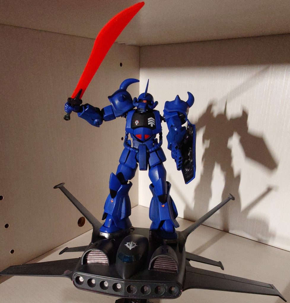 影とタンデム飛行!