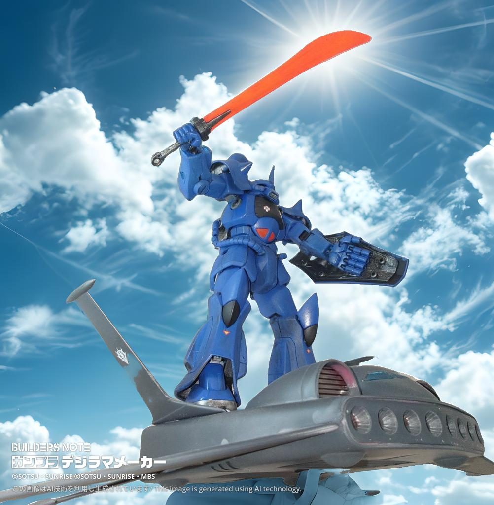 大空を舞うグフ&ドダイYS