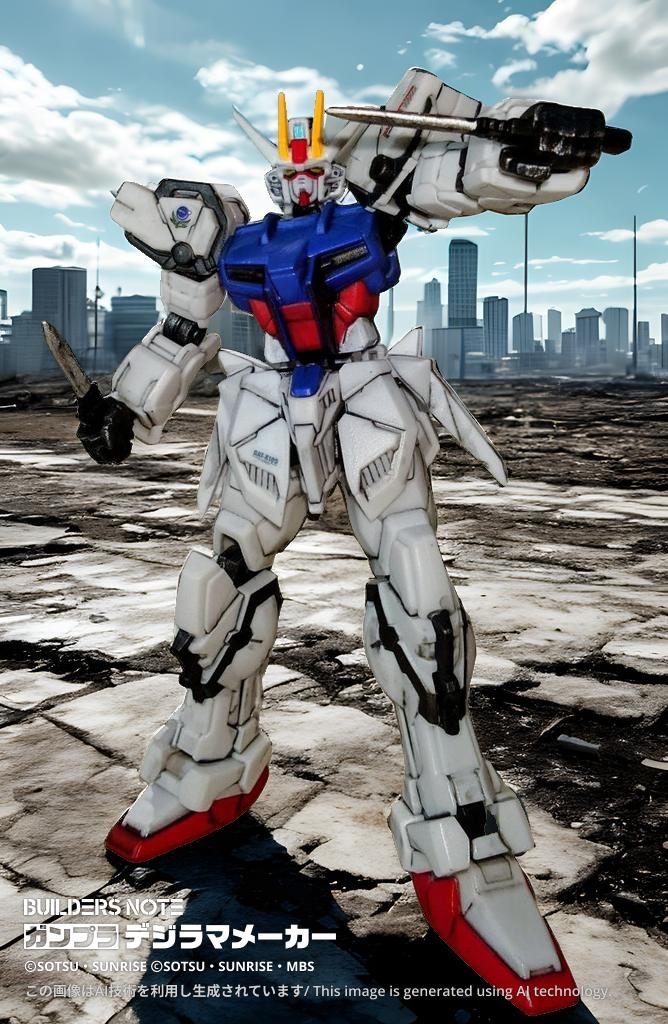 キラ「他に武器はないのか？　アーマーシュナイダー！　これだけか！」　キラがラミアス大尉と狭いコックピットに乗ってムフフ…もとい、初戦闘を行った情景です　アーマーシュナイダーがしっかり作られていて、塗装しやすかったですね