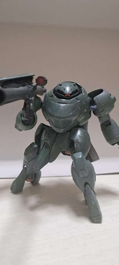 汚したつもりがあまり汚れす、ただくすんだ感じになってしまいました。