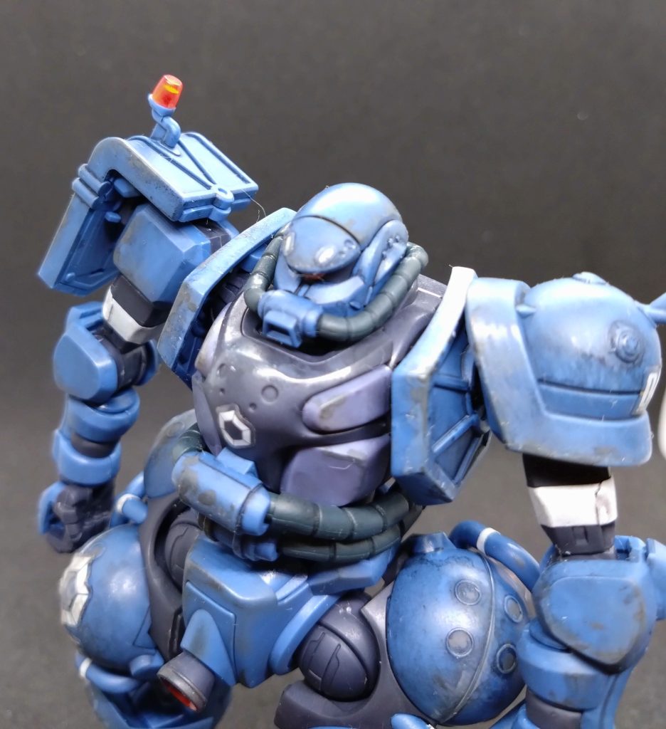 大分使い込まれた感じで…。調子のって汚しすぎましたね。