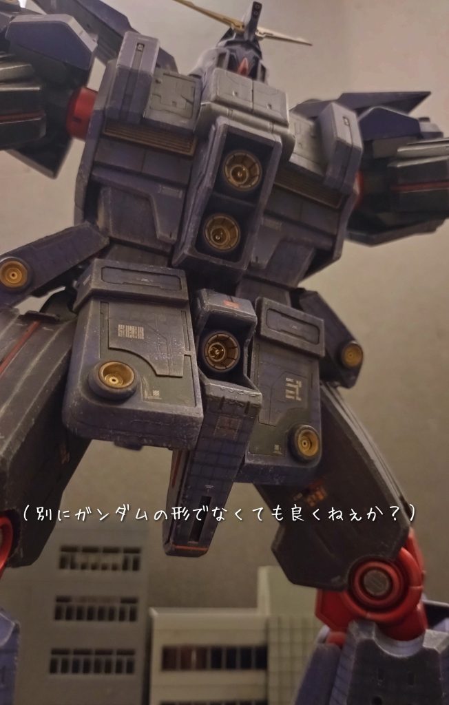 しかしウロコ塗装を施すと…ほぼスジボリが見えなくて愕然とする愚者。