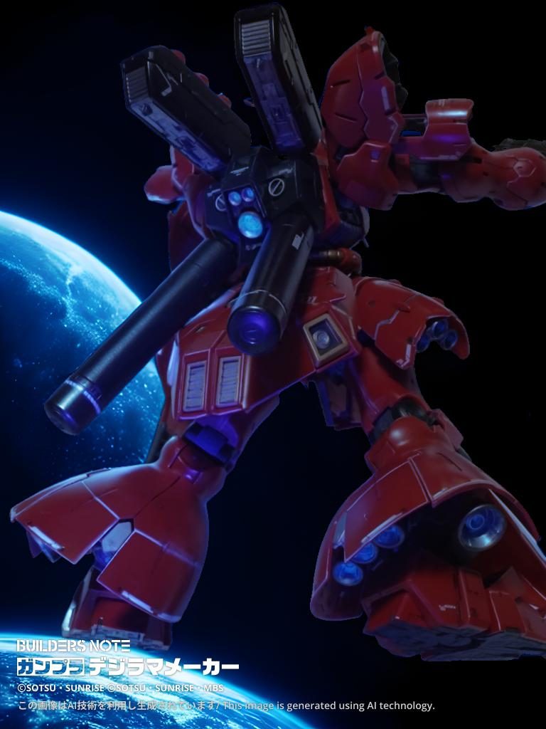 デジラマ使用してみました。バーニア内部は蛍光ブルーでいつものようにブラックライトで発光。