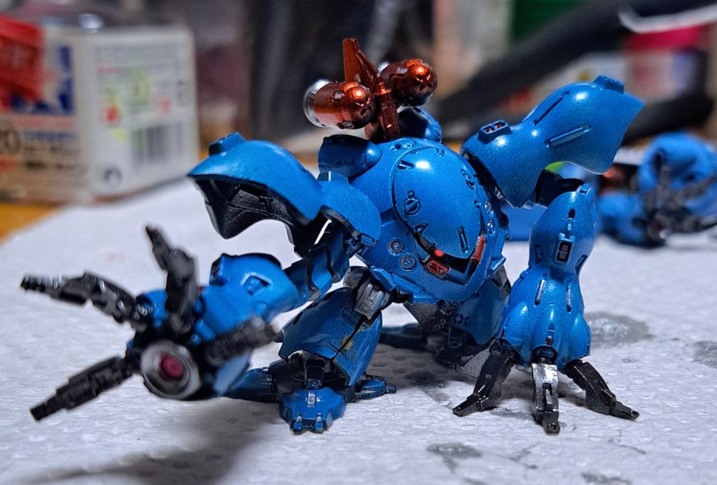 タンクの塗装はお気に入りです。