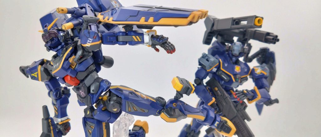 この映像は極右派組織『ティターンズ』の初オーガスタとムラサメ研究所ドゥーとゲーツ強化人間のMAV戦術実証試験の映像であり黒いガンダム第一兵装と軽キャノン弐式の初実戦でもあり