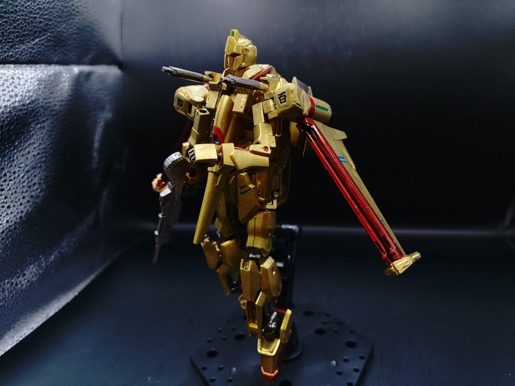 ◯武装・頭部バルカン・ネオビームライフル×1or 2・クレイバズーカ※装備しない場合あり・肩部ネオメガ粒子砲×2・アクセルウイングビームキャノン×4・マルチプルミサイルユニット×2・ビームサーベル×2