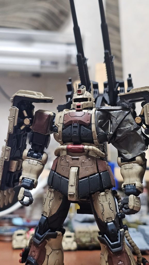 墨入れ終了してウェザリングとデカール貼る前の写真です