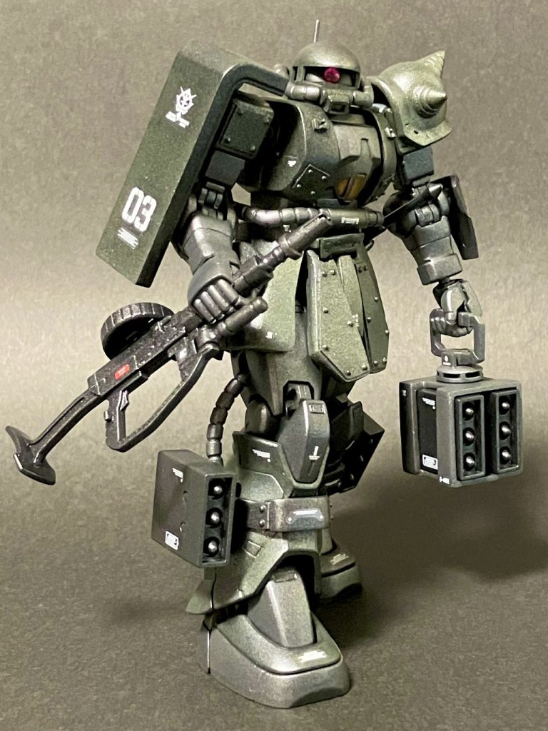 ザクⅡ（森林戦部隊）–2枚目/制作者：PIYOSUKE