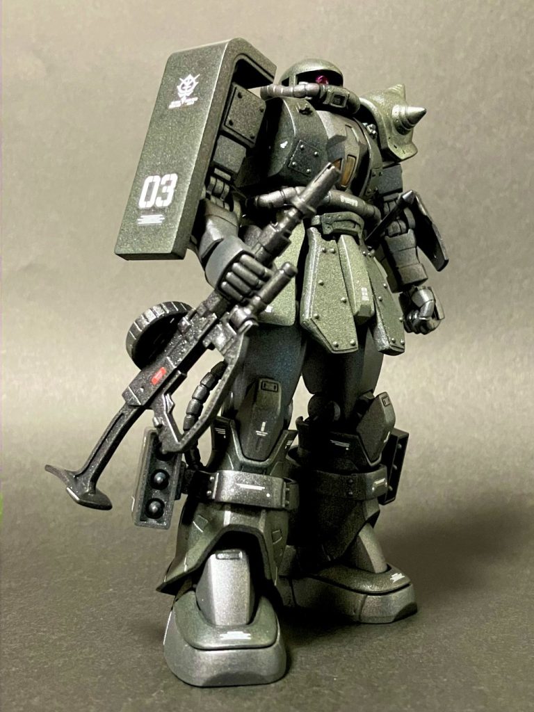 ザクⅡ（森林戦部隊）–3枚目/制作者：PIYOSUKE