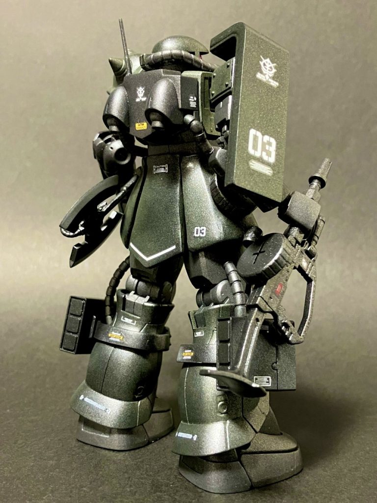 ザクⅡ（森林戦部隊）–5枚目/制作者：PIYOSUKE