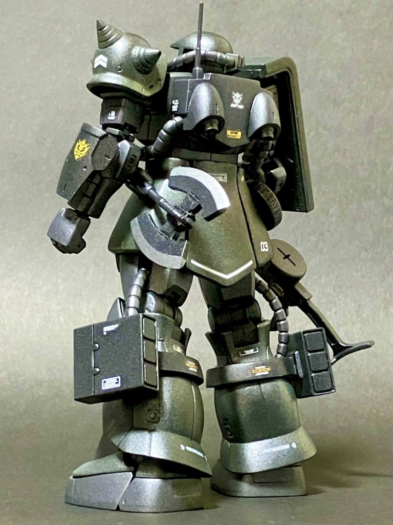 ザクⅡ（森林戦部隊）–6枚目/制作者：PIYOSUKE