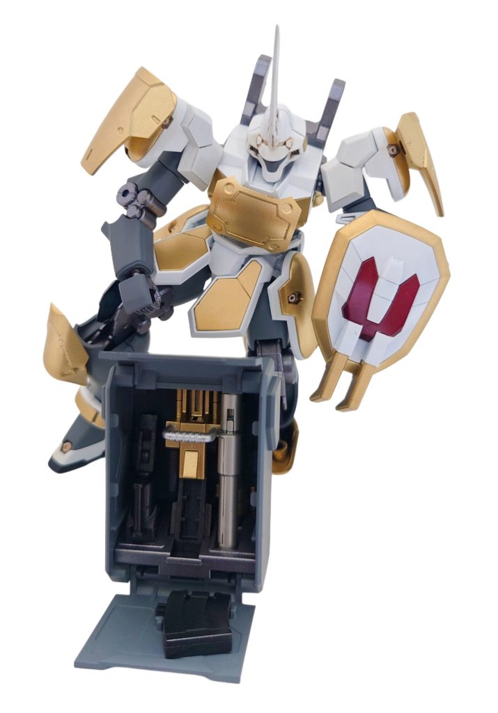 武器その3 180㎜キャノン普段はウェポンコンテナに収容してあります。陸戦型ガンダムから拝借しました。