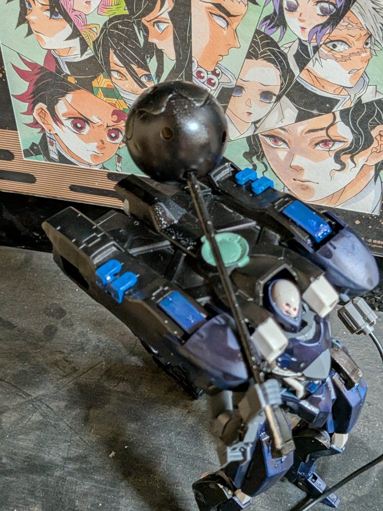 上から見るとちょっとカラフル（笑）