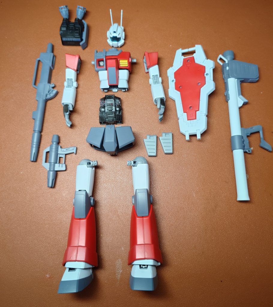 墨入れ、デカール前の状態