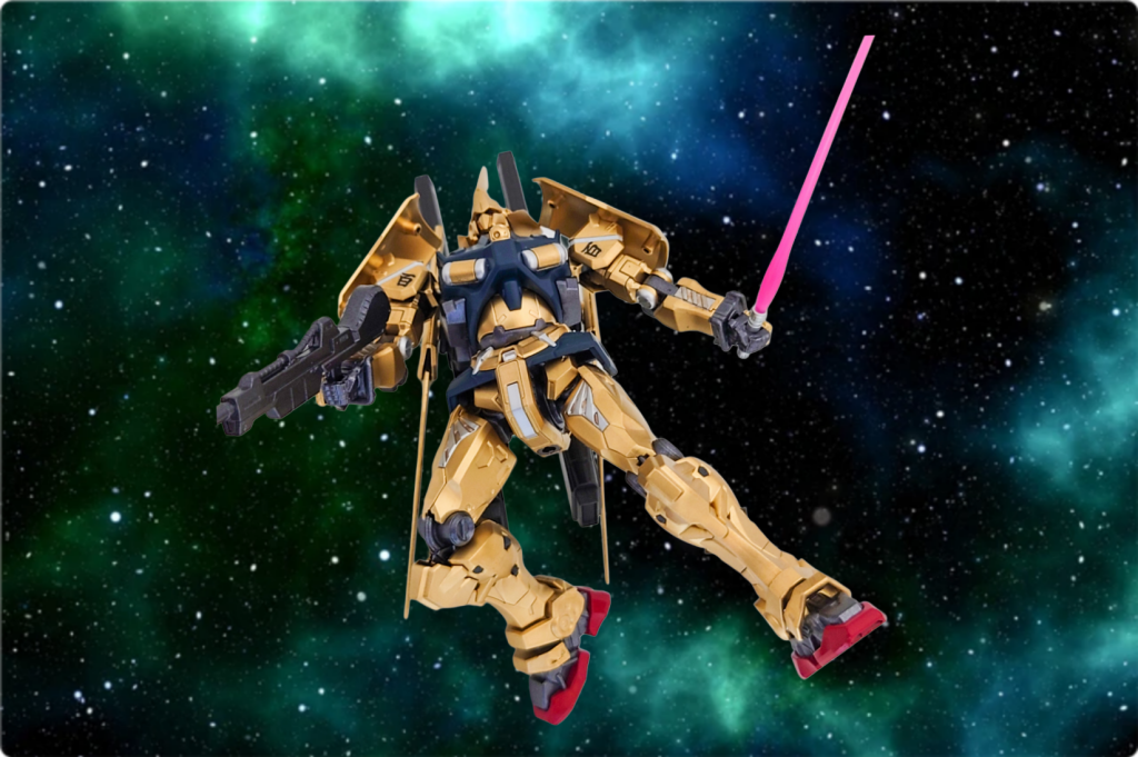 宇宙を駆ける百式！