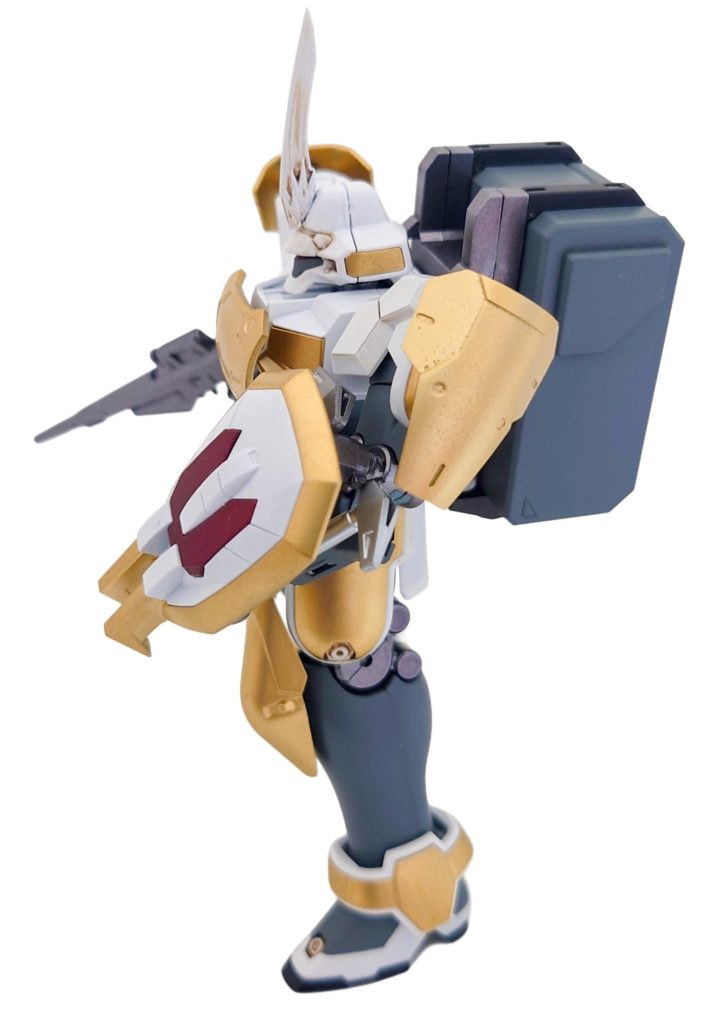 追加装備で、ウェポンコンテナを背負っている状態。