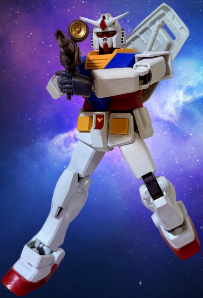 やっぱり、ガンダムはつよいね（byシャア）。次回もお楽しみに(gundam-kao2)