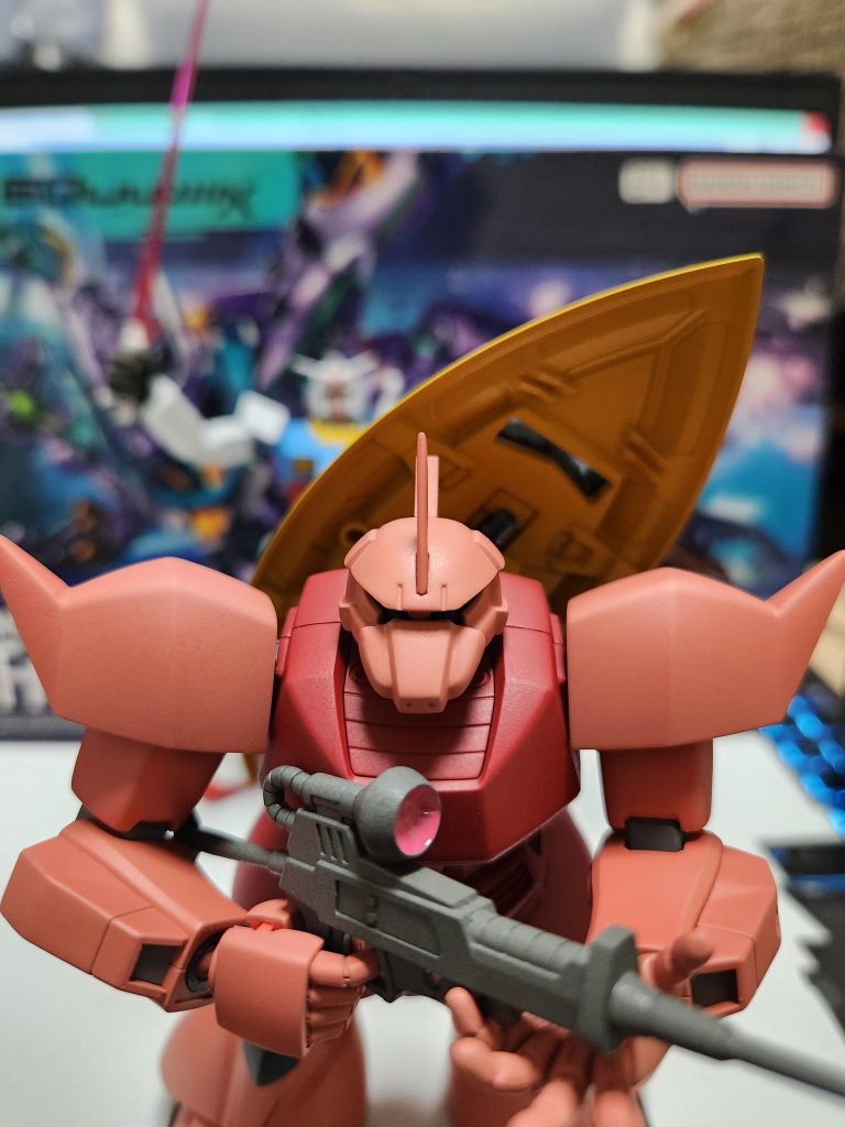 向こう側？のゲルググ