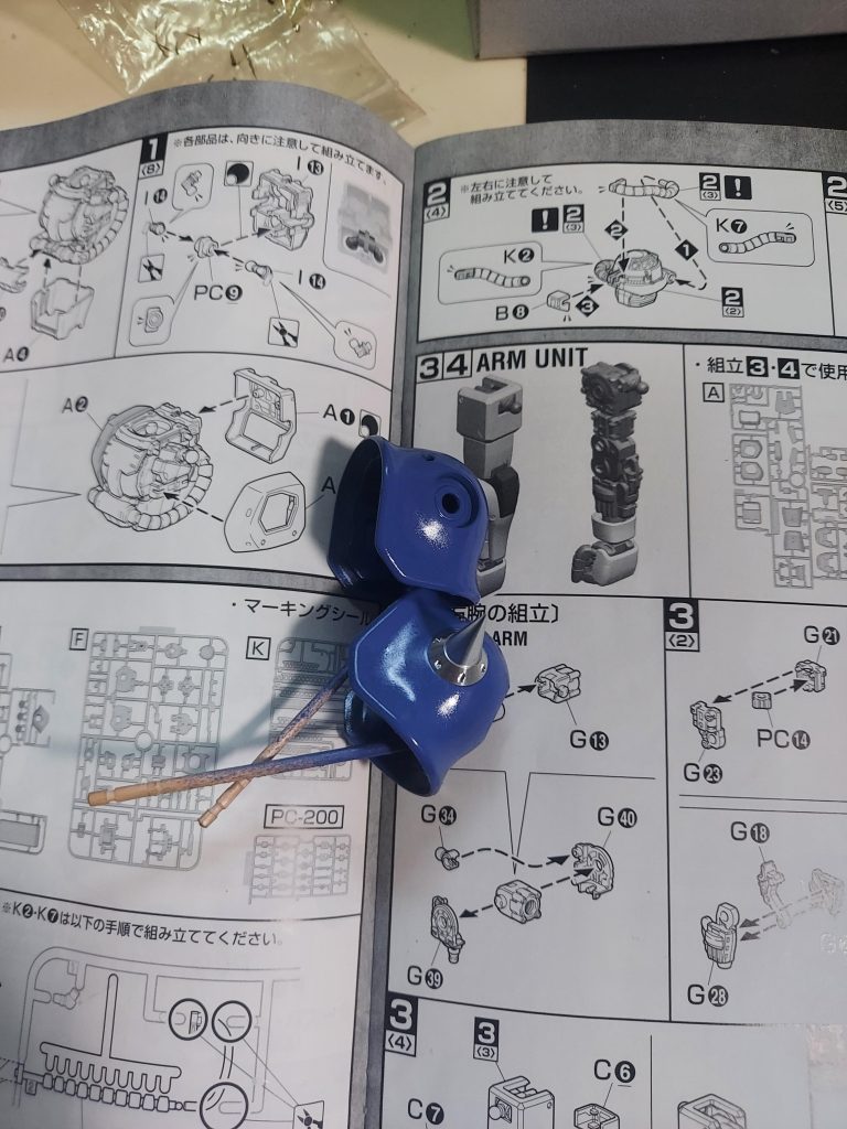 MG ゲルググB型 マッキ・ヴィスコンティ機–6枚目/制作者:まみたす