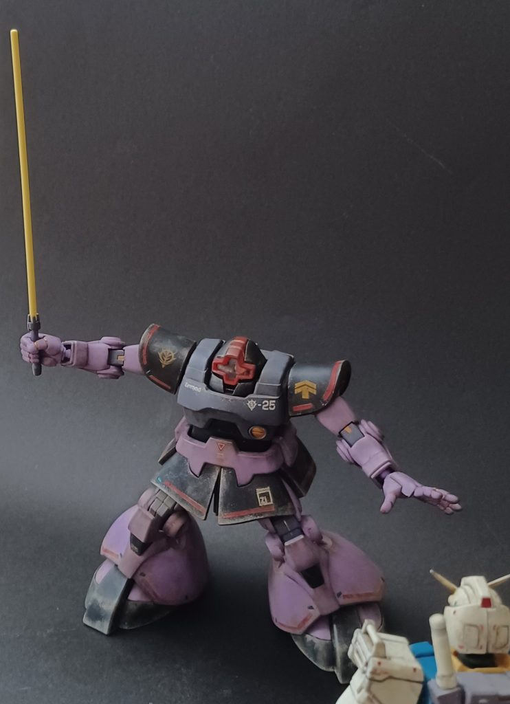 HGUC 1/144 ドム 『哀・戦士編』ポスター画のイメージ
