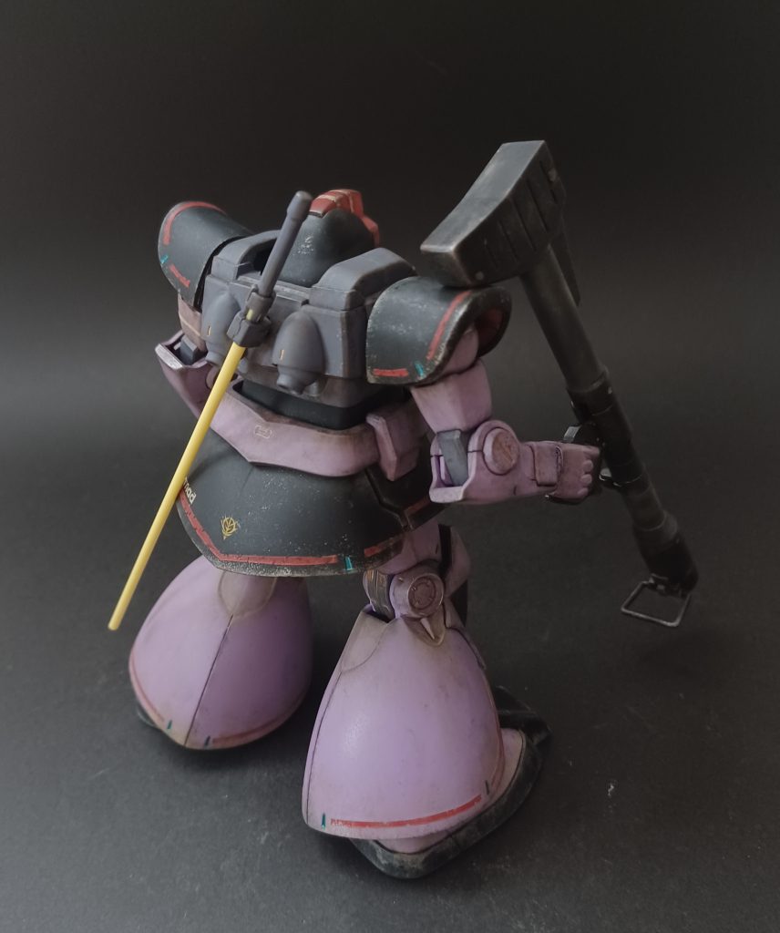 HGUC 1/144 ドム 『哀・戦士編』ポスター画のイメージ–6枚目/制作者:@ウソつきカモメ
