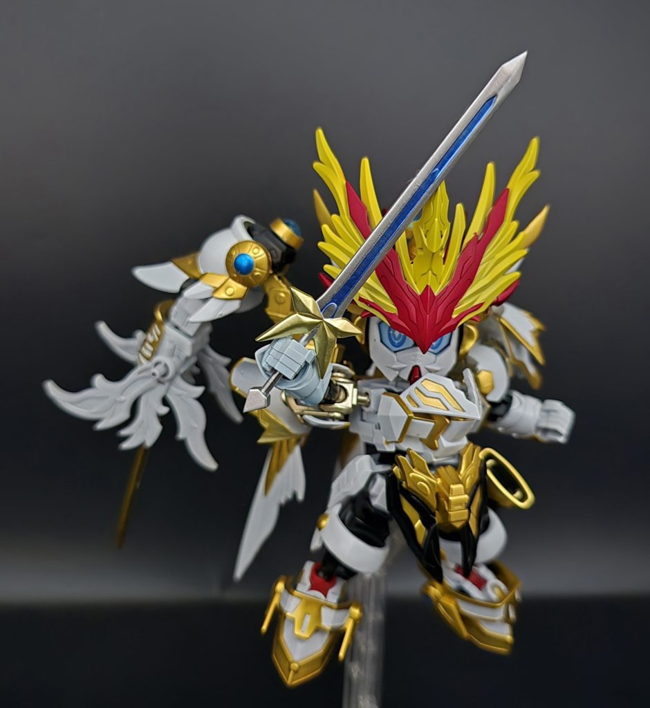 時空精霊 光龍剣士 ゼロガンダム–5枚目/制作者：昨日の 🎈W