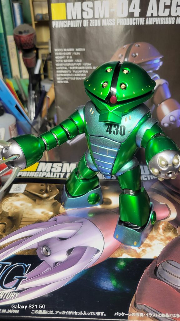 我が家へようこそみたいなウエルカム風アッガイ！