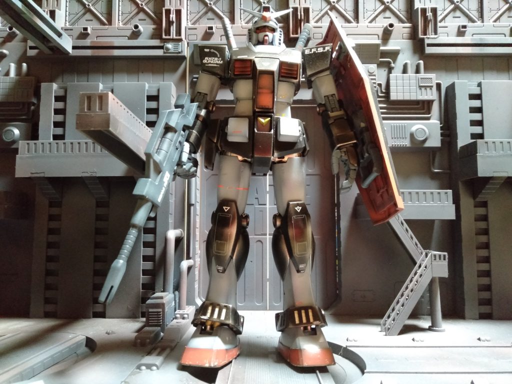 MＧ プロトタイプガンダムVer2.0(小改造)ロールアウトタイプ1