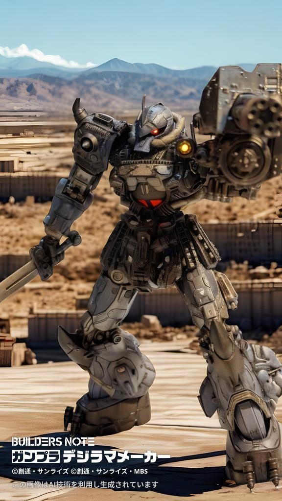 怯えて竦む恐怖のグフカスタム