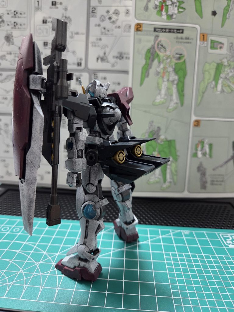 エクシアリペアⅡとデュナメスのミキシング–2枚目/制作者：テンペト