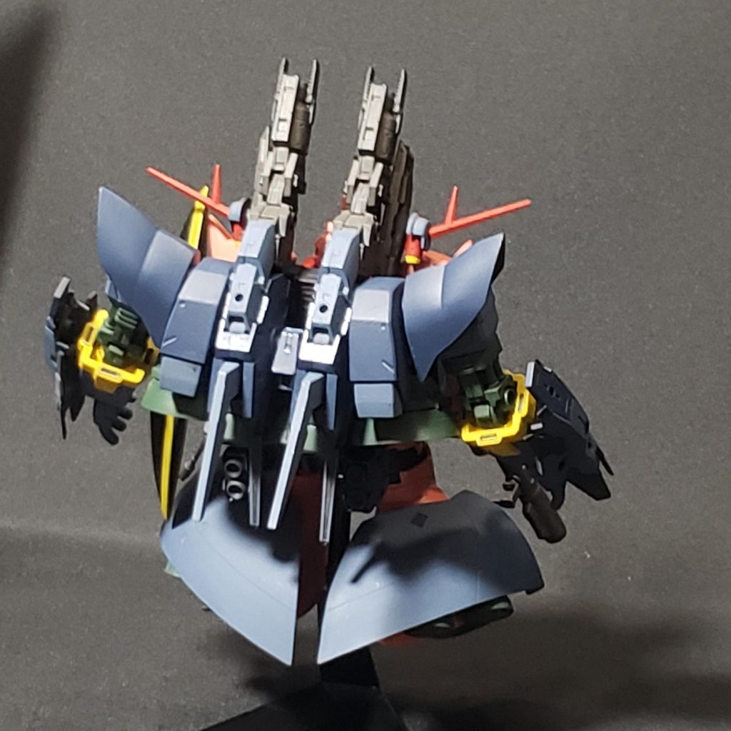 シャア専用ゲルググ：ジオングユニット装備型–9枚目/制作者：筆塗りの：こんぴ