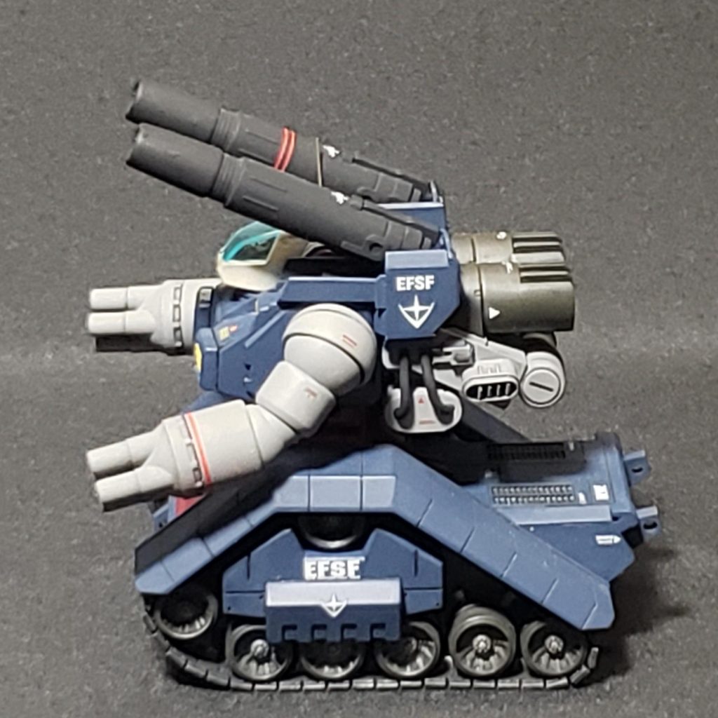 陸戦型ガンタンク–4枚目/制作者：筆塗りの：こんぴ