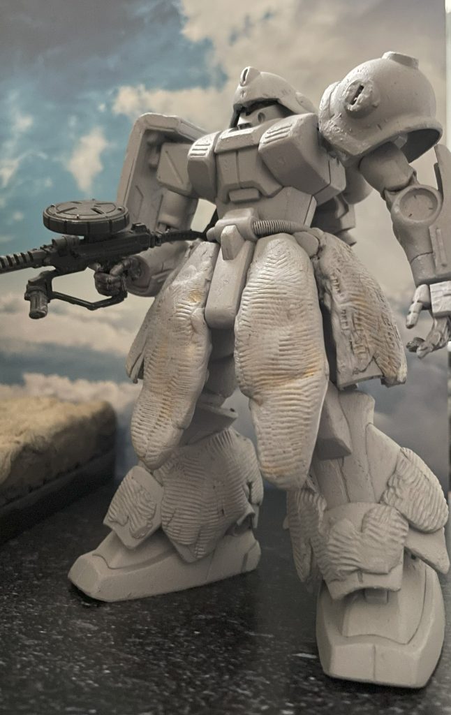 ツインメリットコーティングを施した陸戦型マラサイを制作中です。別途公開させていただく予定です。