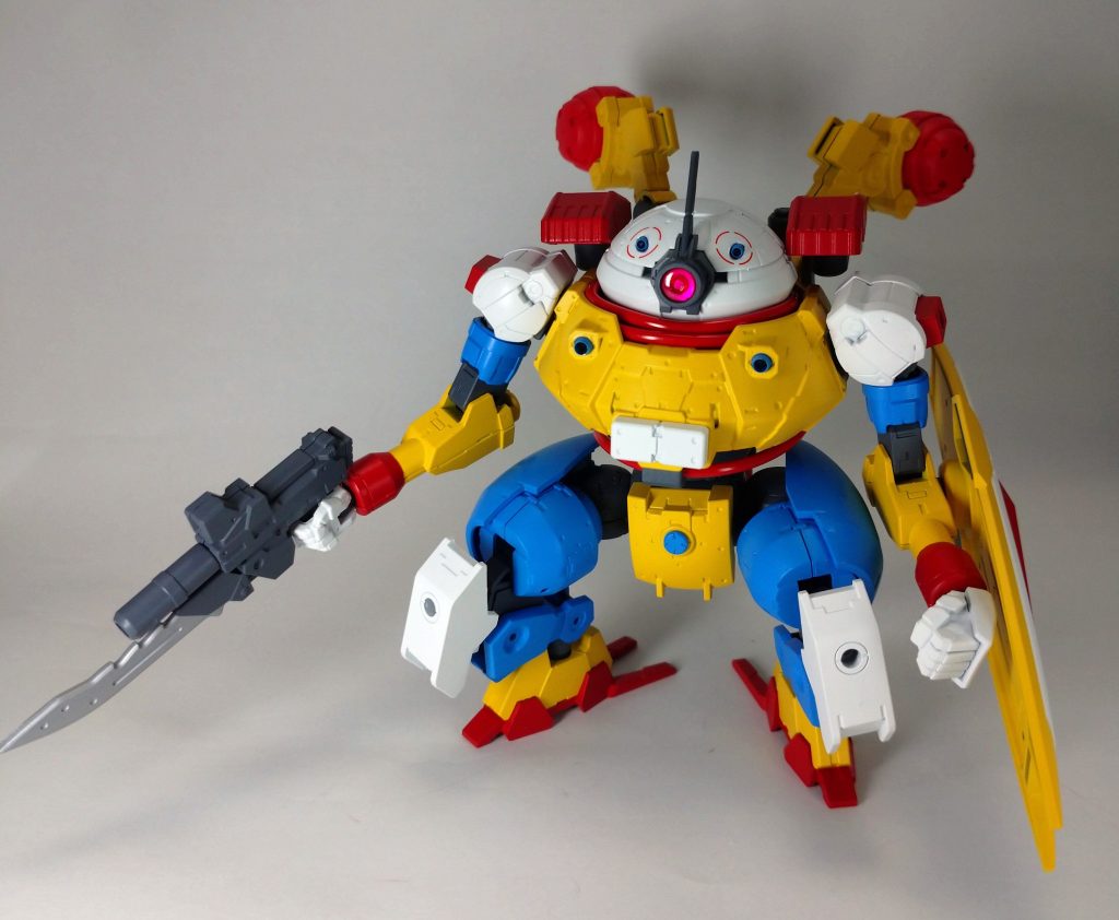 クラウンこれだけで投稿するにはガンプラのパーツが少なすぎるかなと思ってマエストロと同時に投稿しました顔がピエロ🤡に見えたら嬉しいです