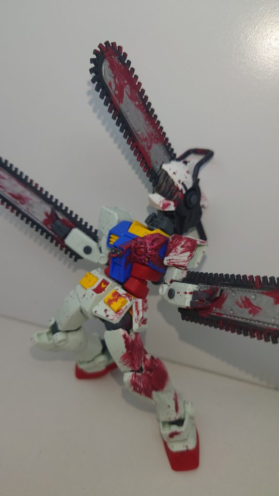 チェンソーの白い悪魔