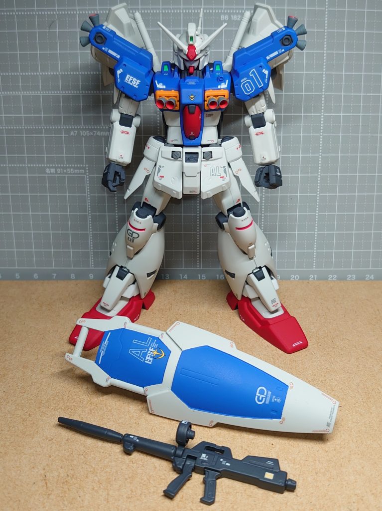 これまたシンプルな装備。