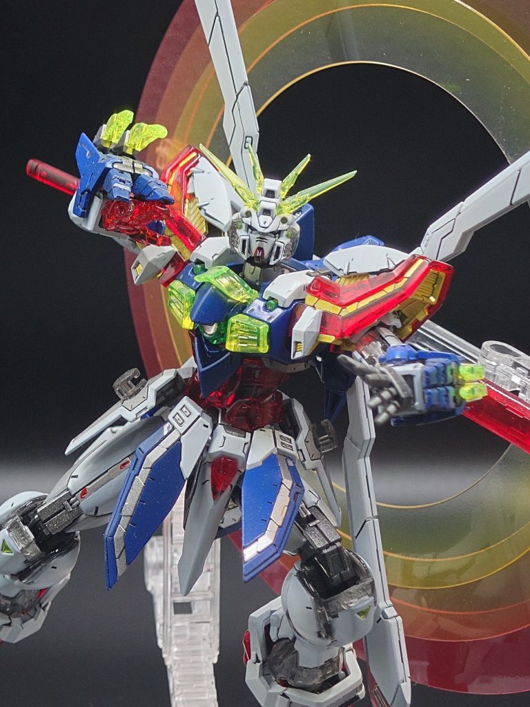 RGゴットガンダムソリッドクリア