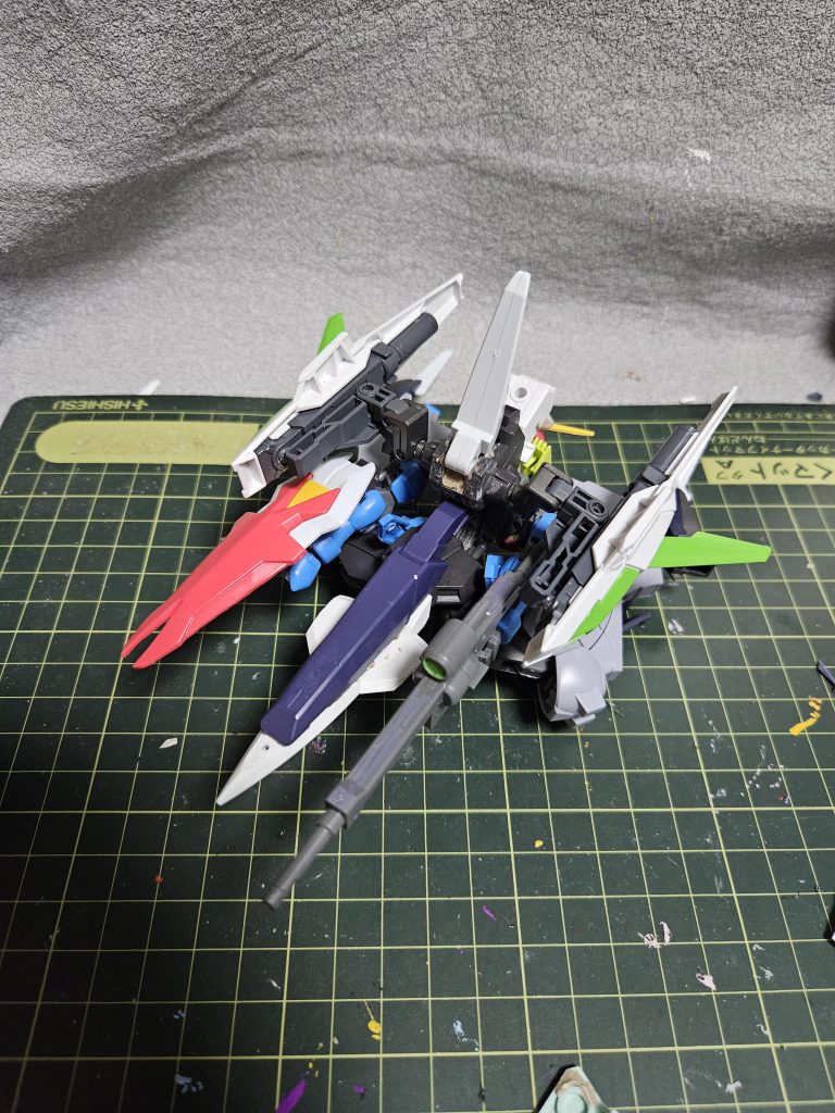 変形態ほぼ決定項。脚を開くことでよきシルエットに！