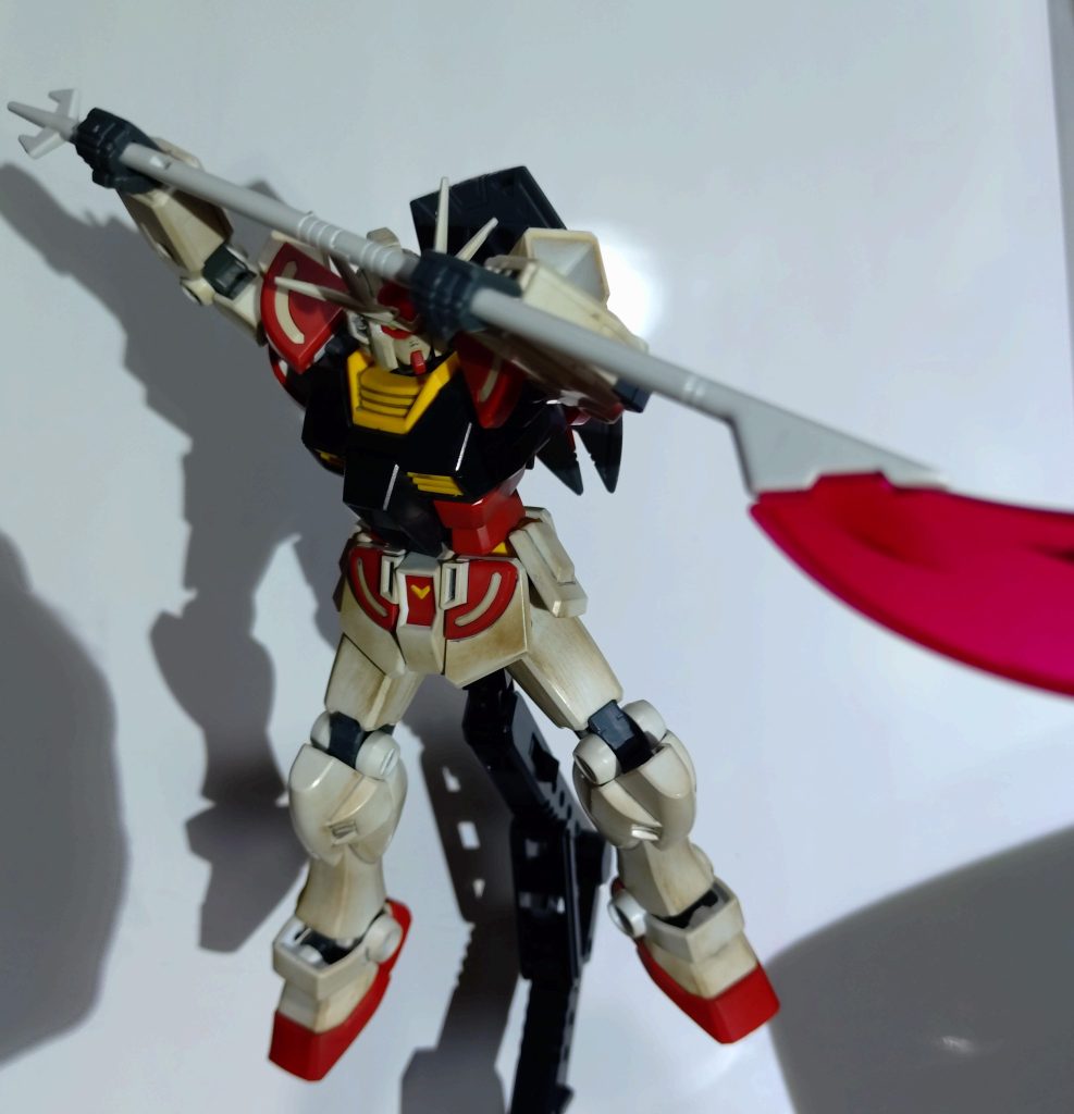 ラーガンダム素組ウェザリング不評ですが結構カッコイイ