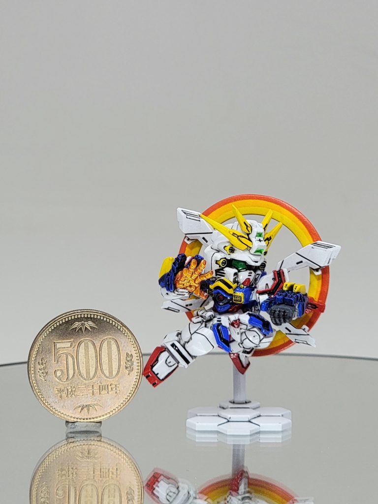 スペリオルディファイン　ゴッドガンダム全塗装完成しました！–5枚目/制作者：Chibapigumon