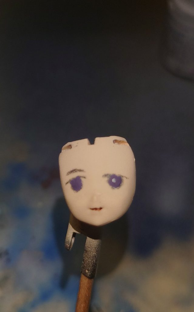 ああああああああああああああああああああああああああああああああああああああああ!うわ!うわ!あああああ!という感じで指をぷるぷるさせて老眼を酷使しつつ、アイペイントしました。