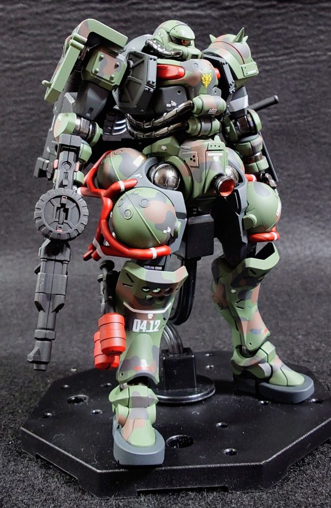 軍警ザク　MS-06-SSP 迷彩　塗装–2枚目/制作者：wat798