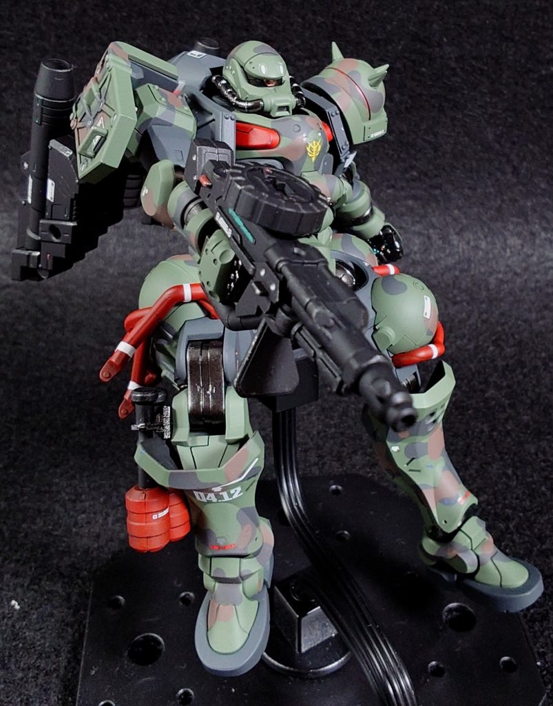 軍警ザク　MS-06-SSP 迷彩　塗装–2枚目/制作者：wat798