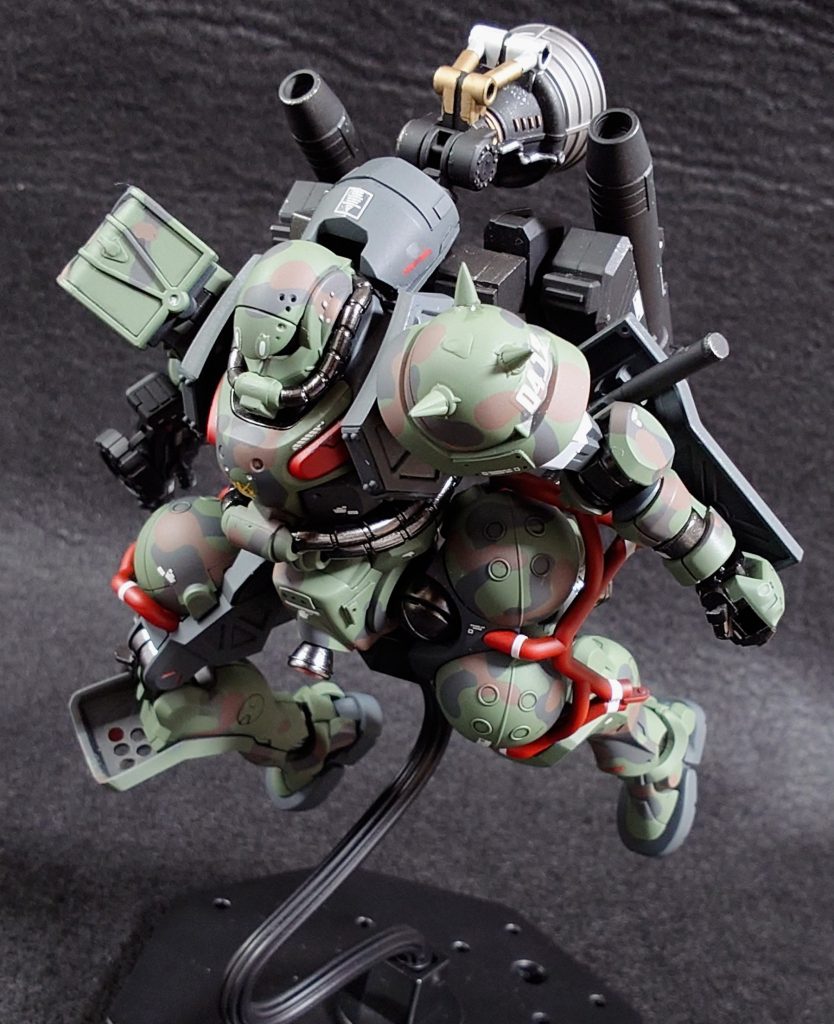 軍警ザク　MS-06-SSP 迷彩　塗装–4枚目/制作者：wat798