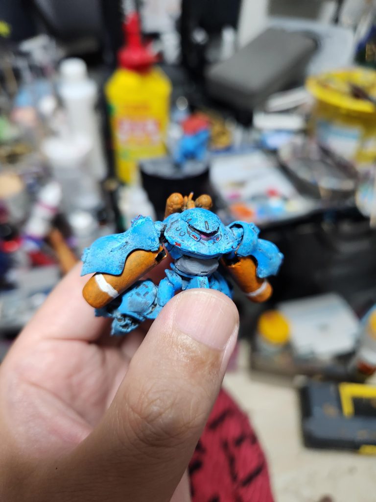 ちなみに水中のハイゴッグはちょびっと加工して急襲仕様にしてます。